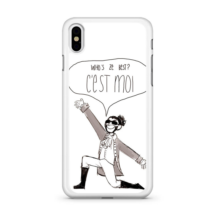 Who's ze Best C'est Moi iPhone X Case