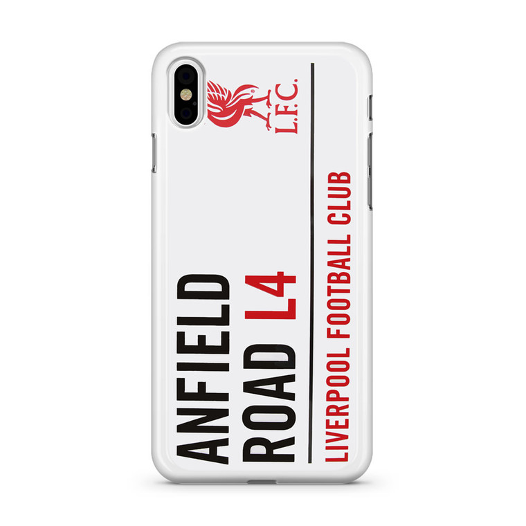 Anfield Street Sign iPhone X Case