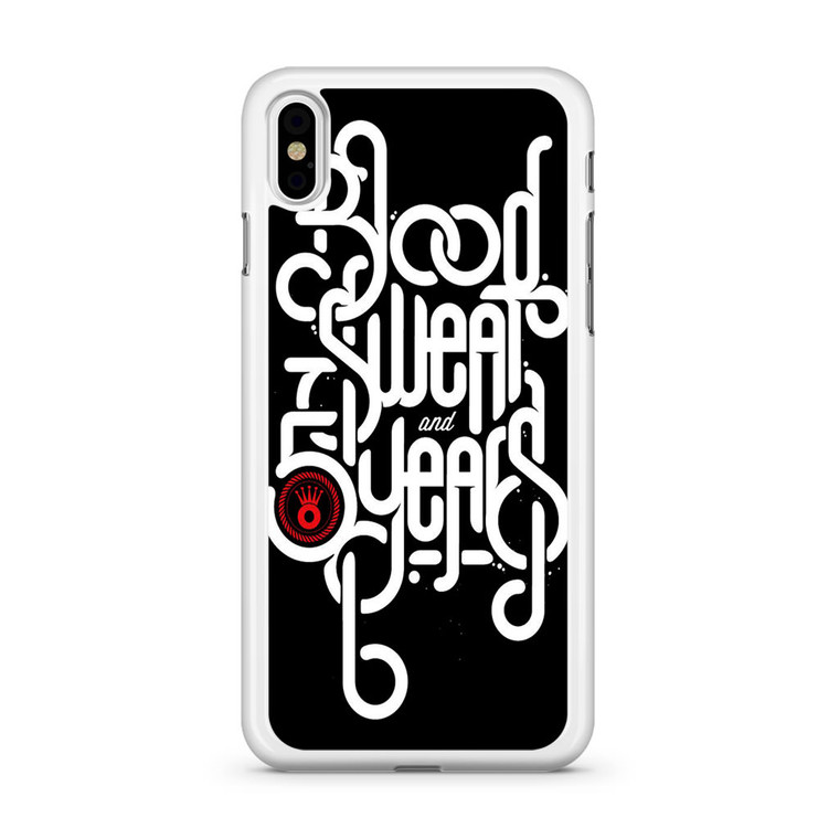 Anyforty Blood Sweat And 5 Years iPhone X Case