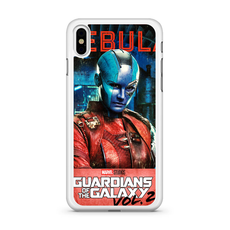 Guardians Of The Galaxy Vol 2 Nebula iPhone X Case