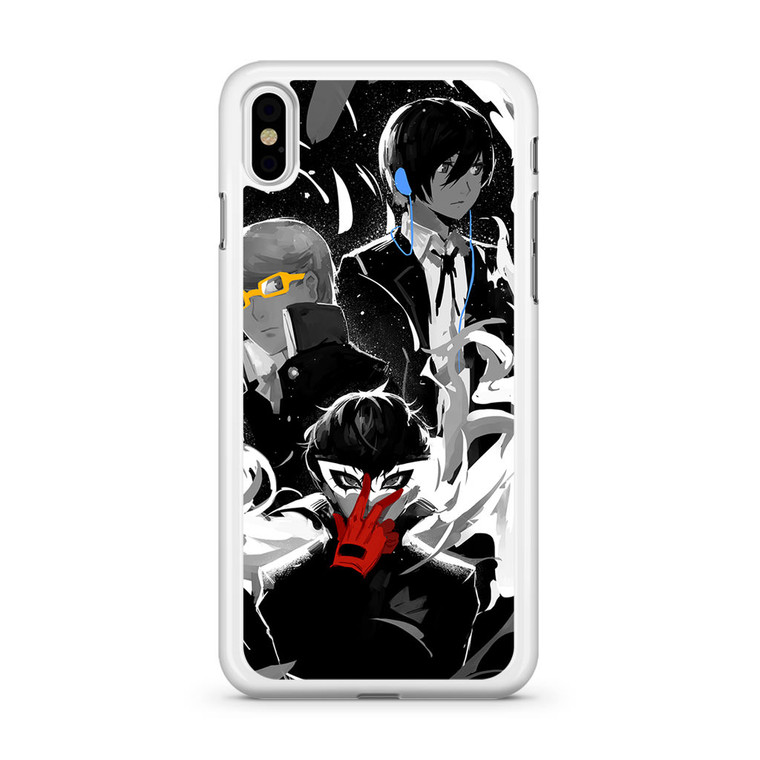 Persona 5 - Protagonist and Arsène iPhone X Case