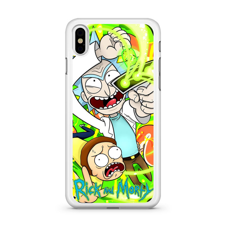 Rick And Morty 3 iPhone X Case