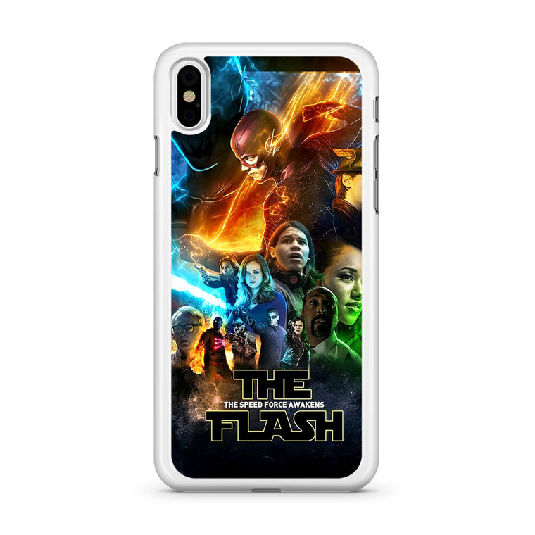 The Flash Speed Force Awakens iPhone X Case