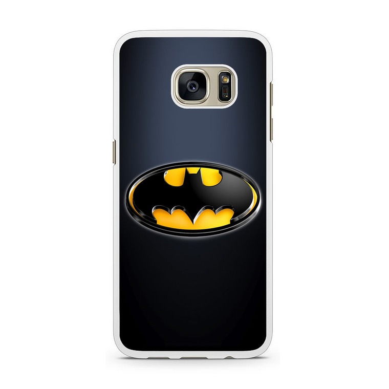 Batman Black Logo Samsung Galaxy S7 Case