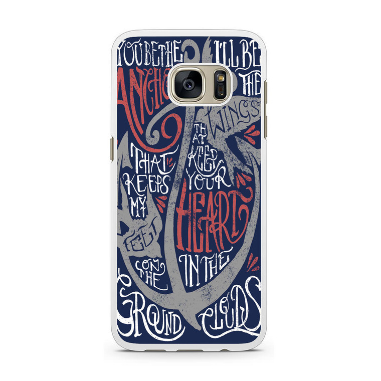 Mayday Parade You Be The Anchor Samsung Galaxy S7 Case