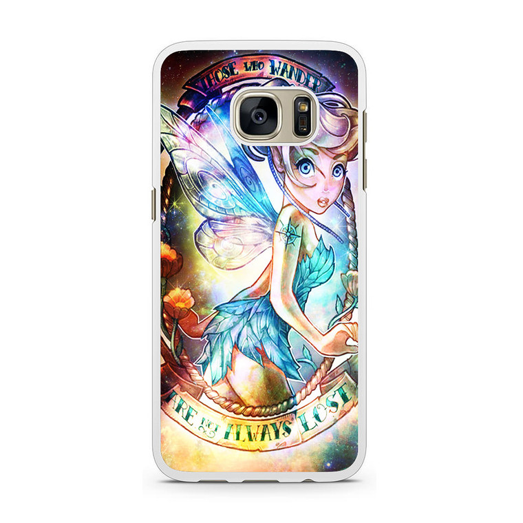 Disney Princess Tinker Bell Galaxy Nebula Samsung Galaxy S7 Case