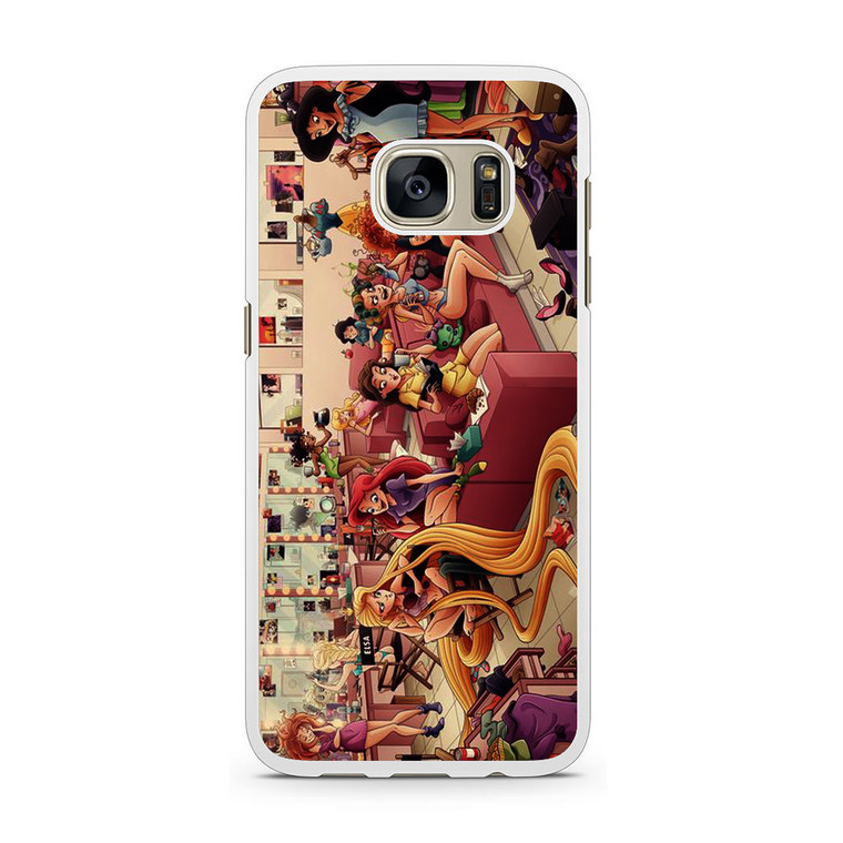 Art Disney Princess Samsung Galaxy S7 Case