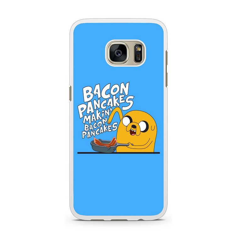 Adventure Time Bacon Pancakes Samsung Galaxy S7 Case