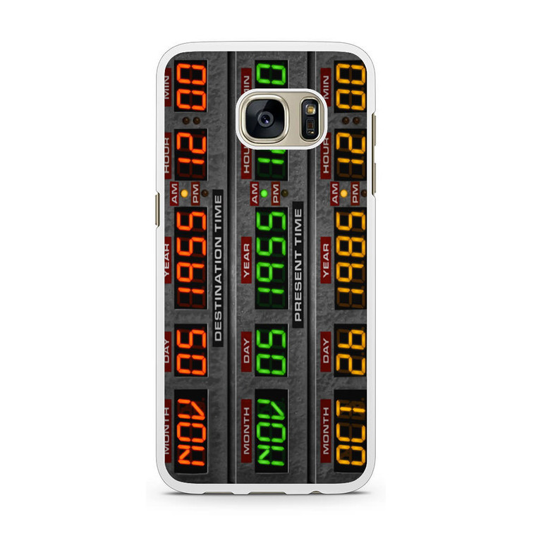 Back To The Future Time Circuits Samsung Galaxy S7 Case