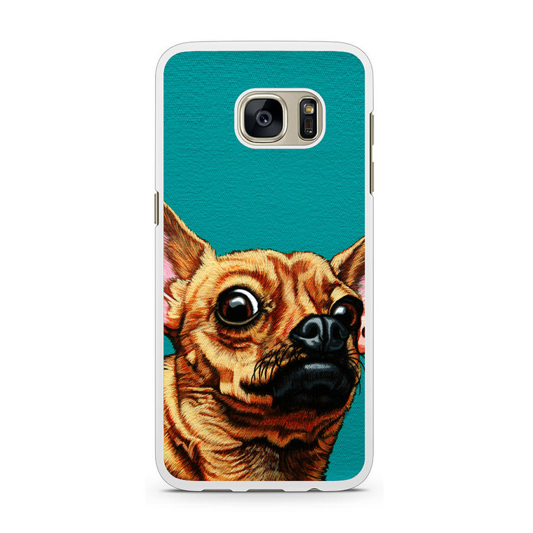 Chihuahua Painting Samsung Galaxy S7 Case