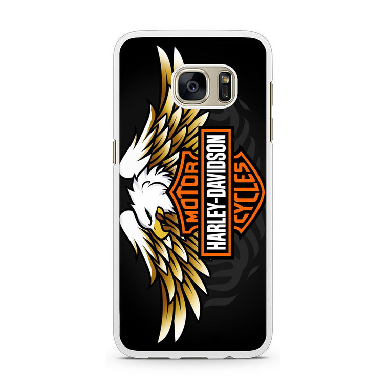 Harley Davidson Eagle Logo Samsung Galaxy S7 Case