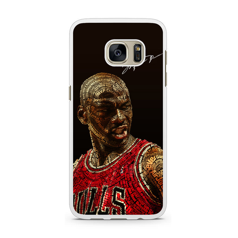 Michael Jordan Art Samsung Galaxy S7 Case