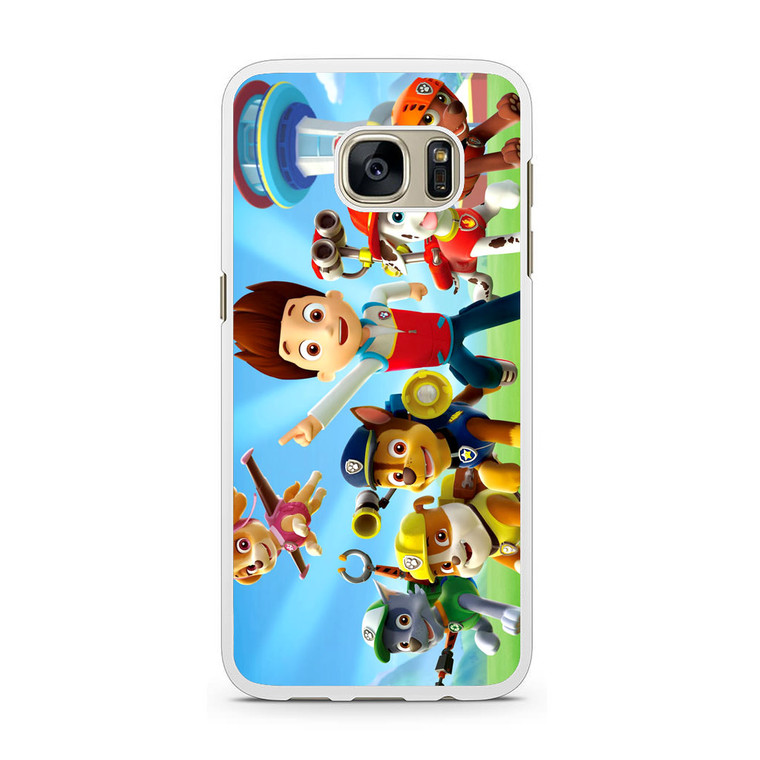 Paw Patrol Characters Samsung Galaxy S7 Case