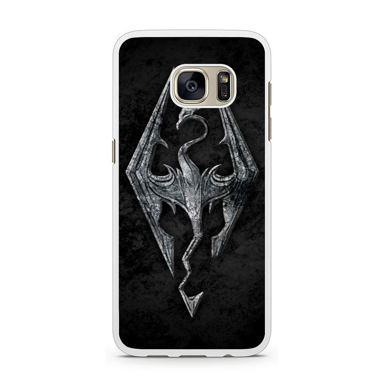 The Elder Scrolls Skyrim logo Samsung Galaxy S7 Case