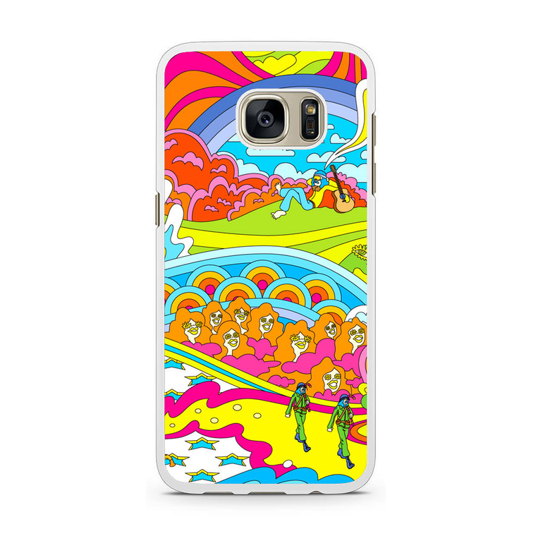 Colorful Doodle Samsung Galaxy S7 Case