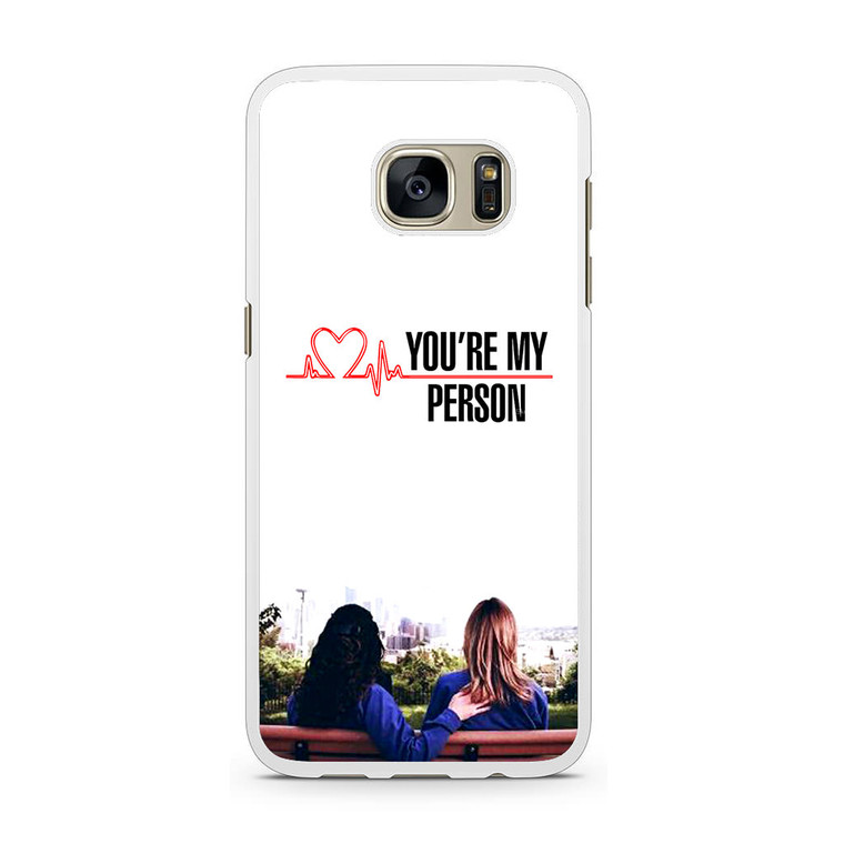Grey's Anatomy You're My Person Samsung Galaxy S7 Case