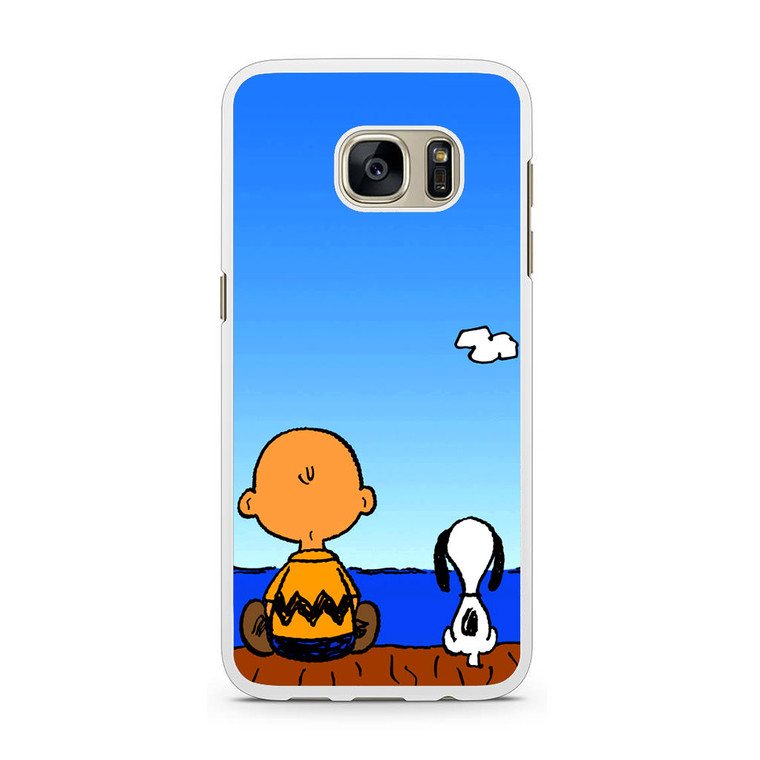 Snoopy Charlie Brown Samsung Galaxy S7 Case