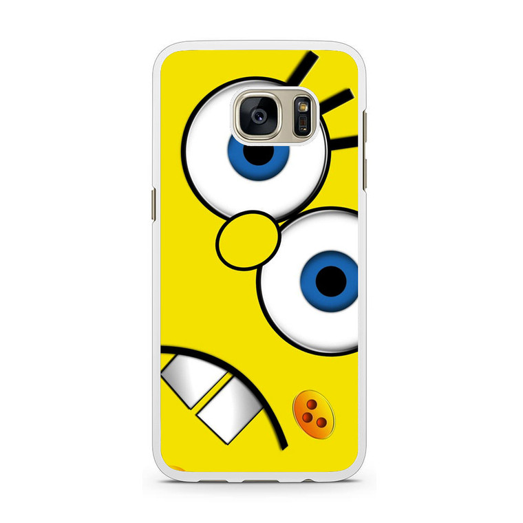 Spongebob Face Samsung Galaxy S7 Case