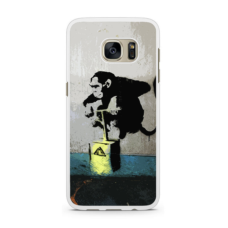 Banksy Monkey Samsung Galaxy S7 Case
