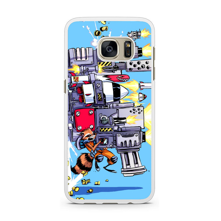 Comics Rocket Racoon Samsung Galaxy S7 Case