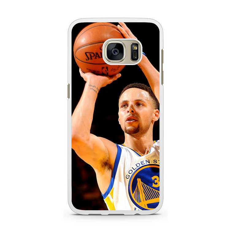 Curry Champion Nba Shoot Golden State Warriors Samsung Galaxy S7 Case