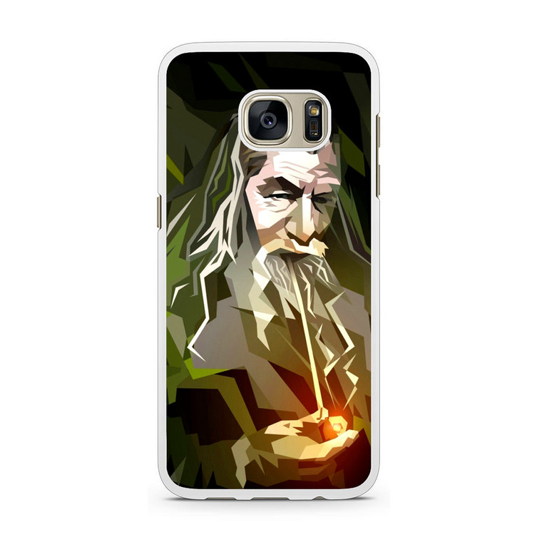 Lord of The Ring Gandalf Art Samsung Galaxy S7 Case