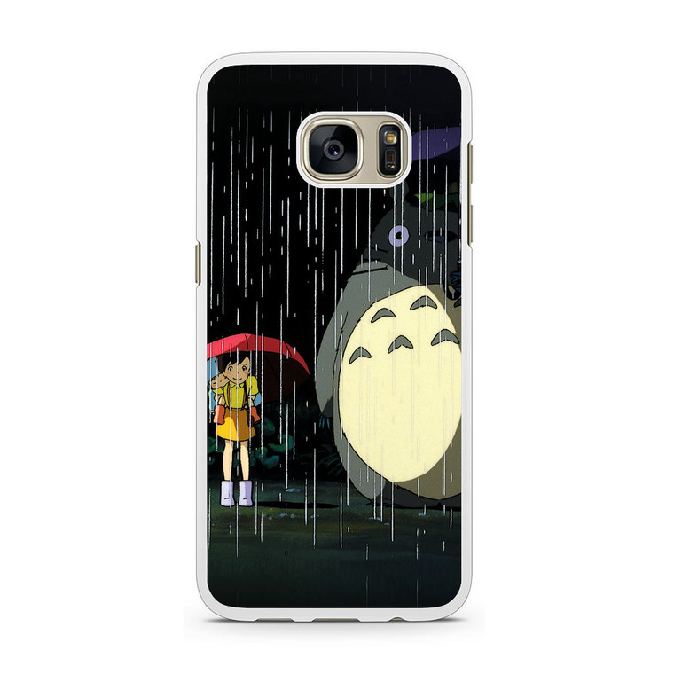 My Neighbor Totoro Art Illust Rain Samsung Galaxy S7 Case