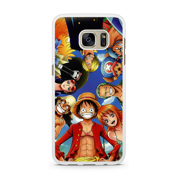 One Piece Luffy Crew Samsung Galaxy S7 Case
