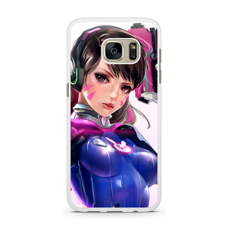 Overwatch Diva Cute Samsung Galaxy S7 Case