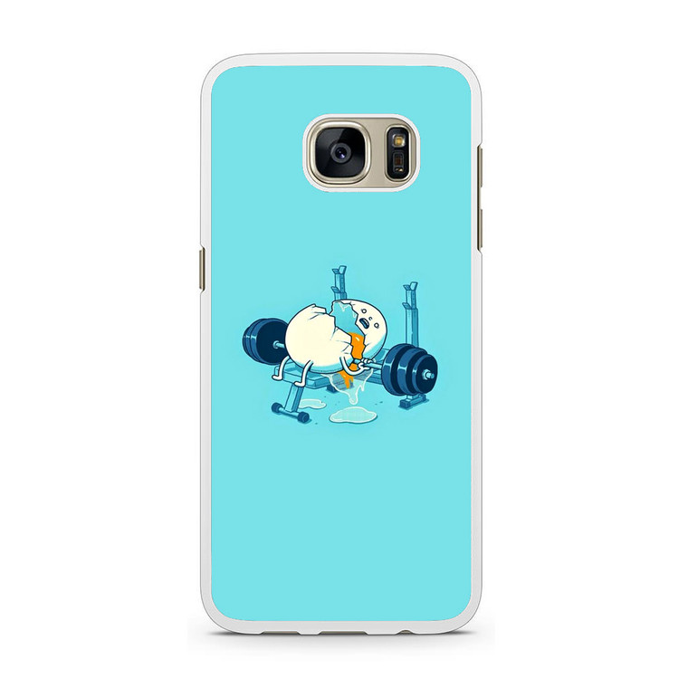 Egg Accident Workout Samsung Galaxy S7 Case