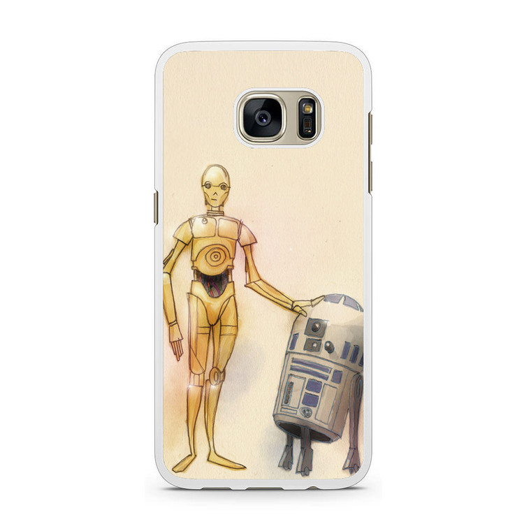 Star Wars C-3PO & R2-D2 Samsung Galaxy S7 Case