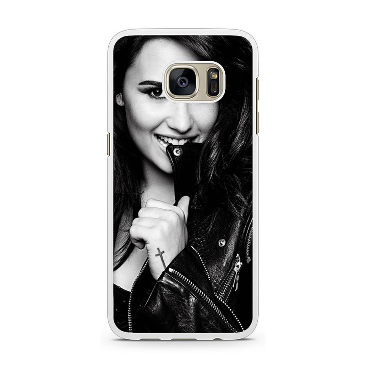 Demi Lovato Black Samsung Galaxy S7 Case