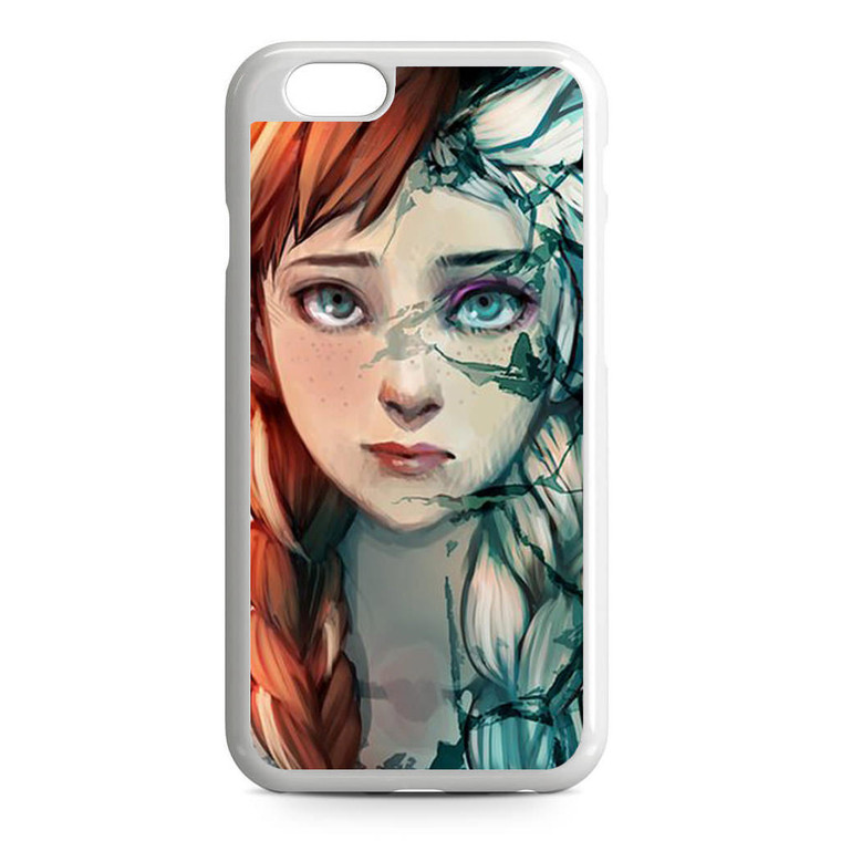 Disney Frozen Face Anna and Elsa iPhone 6/6S Case
