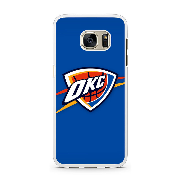 Oklahoma City Thunder Logo Nba Samsung Galaxy S7 Case