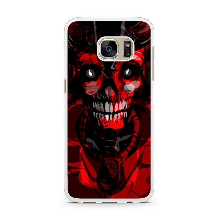 Skull Warrior Samsung Galaxy S7 Case