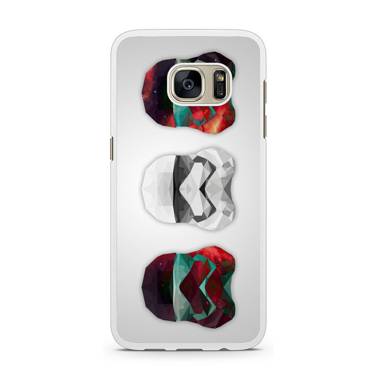 Abstract Artistic Helmet Stormtrooper Samsung Galaxy S7 Case