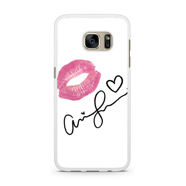 Ariana Grande Signature lips Samsung Galaxy S7 Case