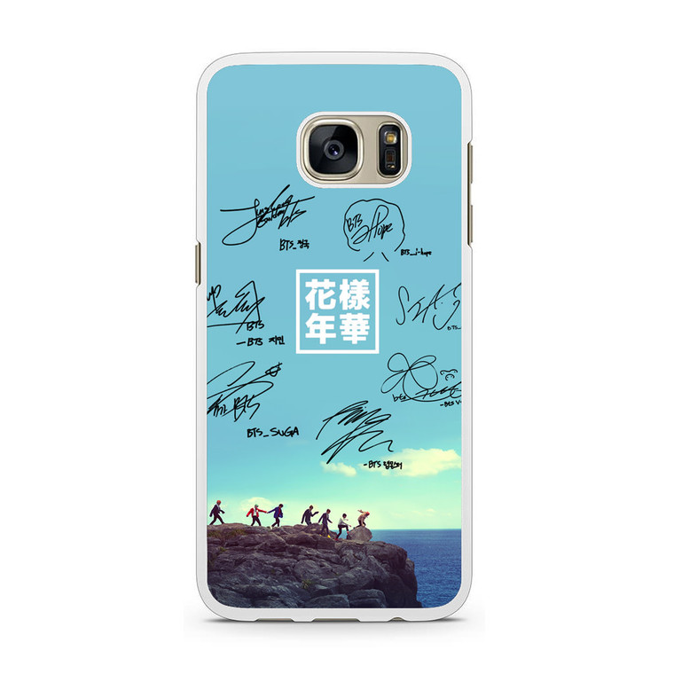 BTS Signature1 Samsung Galaxy S7 Case