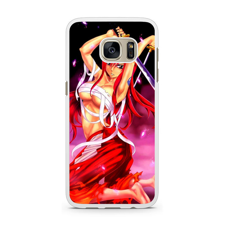 Erza Scarlet Fairy Tail Samsung Galaxy S7 Case