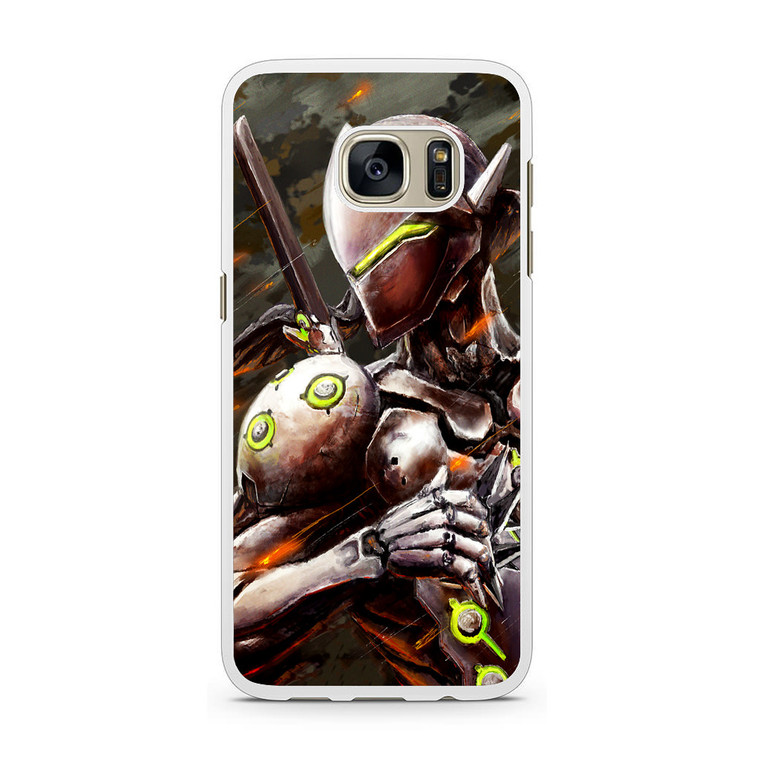 Overwatch Genji Oni Skin Samsung Galaxy S7 Case