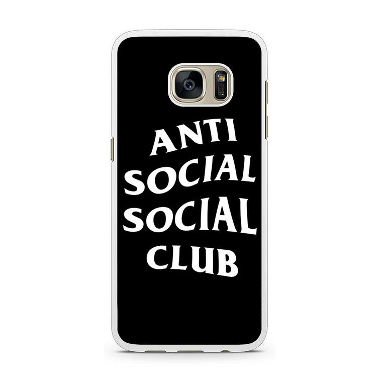 Anti Social Social Club Black Samsung Galaxy S7 Case