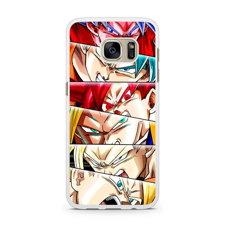 Goku Forms 2 Samsung Galaxy S7 Case