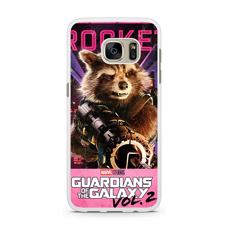 Guardians Of The Galaxy Vol 2 Rocket Racoon Samsung Galaxy S7 Case