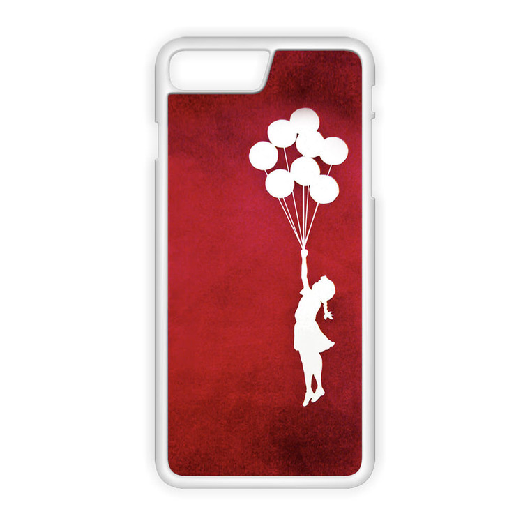 Banksy Ballon Girls Red iPhone 7 Plus Case