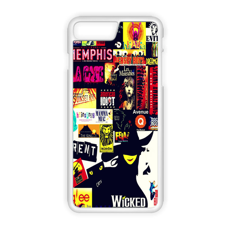 Broadway Musical Collage iPhone 7 Plus Case