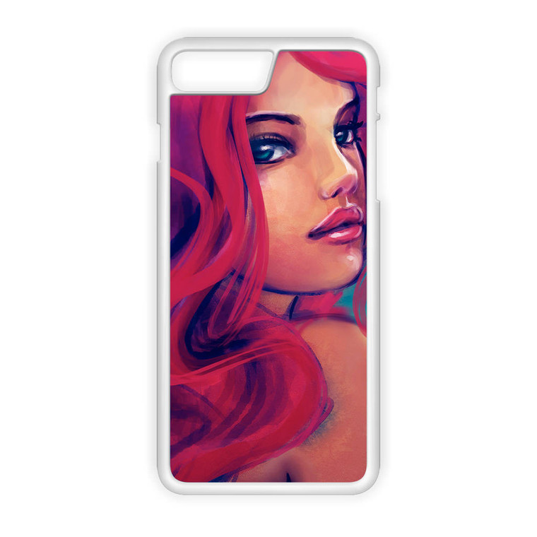 Beauty Hair Ariel Little Mermaid iPhone 7 Plus Case