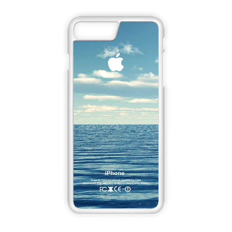 Blue Ocean Beach Spring Summer iPhone 7 Plus Case