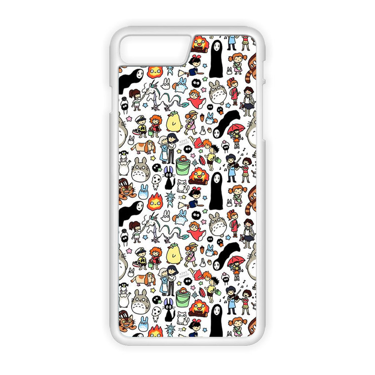 Kawaii Studio Ghibli Character iPhone 7 Plus Case