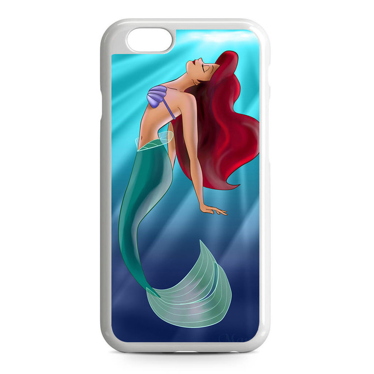 Ariel The Little Mermaid On Tiffany Blue iPhone 6/6S Case