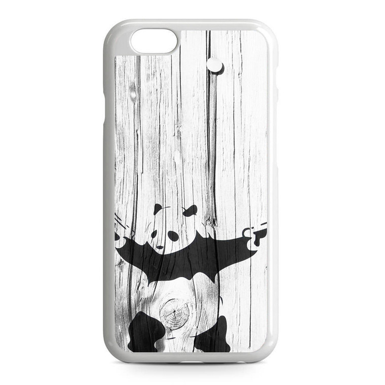 Banksy graffiti panda iPhone 6/6S Case